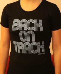 'Back on track' - Like The Wind Womens T-shirt