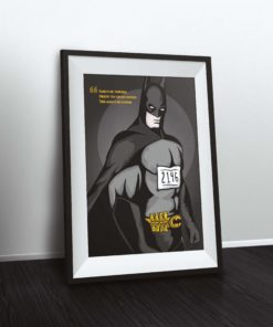 Like the Wind Running Art - Batman by Fergus McHugh
