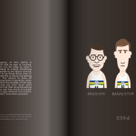 Like the Wind Running Magazine Article Illustration Preview