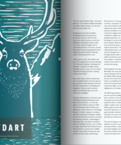 Like the Wind Running Magazine Article Illustration Preview