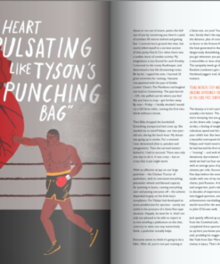 Like the Wind Running Magazine Article Illustration Preview