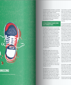 Like the Wind Running Magazine Article Illustration Preview