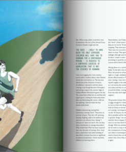 Like the Wind Running Magazine Article Illustration Preview