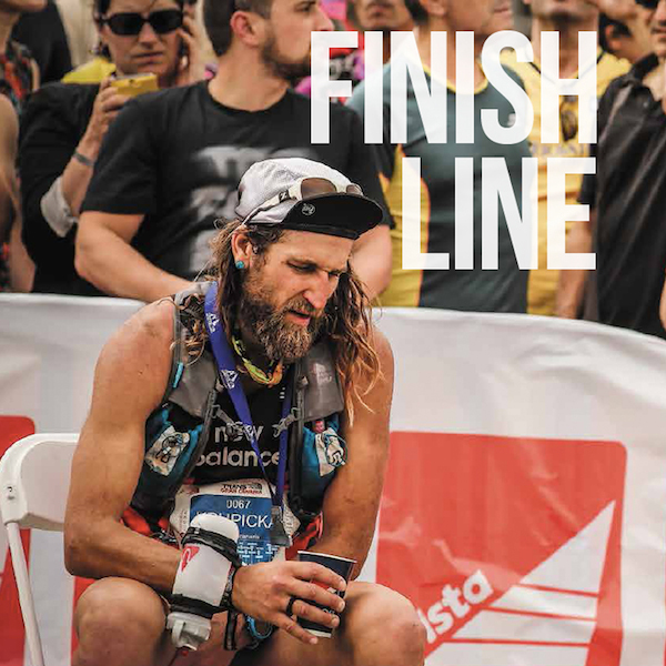 Like the Wind Magazine Issue 5 - Anton Krupicka Finish Line