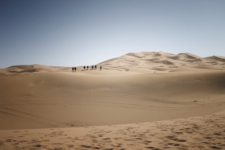 Marathon des Sables dunes