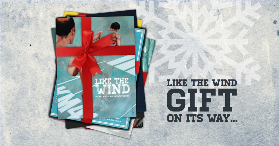 Last minute running gift Like the Wind running magazine